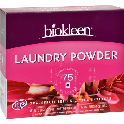 Biokleen Laundry Powder Citrus Essence - All Temperature