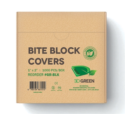 Biodegradable Bite Block Covers