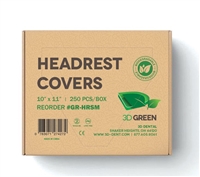 Biodegradable Headrest Covers by 3D Dental out of stock