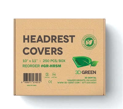Biodegradable Headrest Covers by 3D Dental