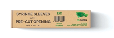 Biodegradable Syringe Sleeves by 3D Dental