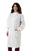 Medline Fluid-Resistant Unisex Antistatic Barrier Lab Coats