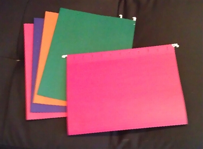 Recycled Paper Hanging Folders