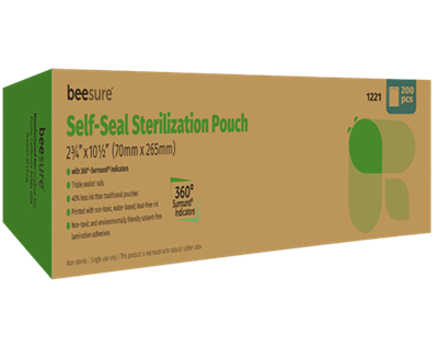 Self-Seal Sterilization Pouch by BeeSure