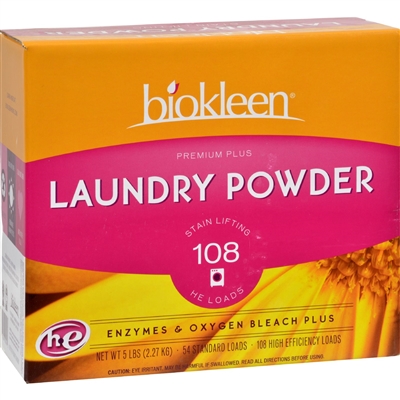 Biokleen Laundry Powder - Premium Plus