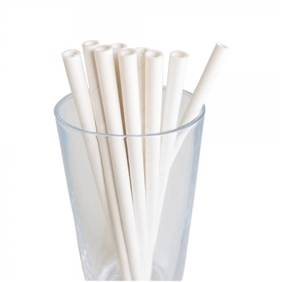 Jumbo Regular Unwrapped Straws- case of 5000