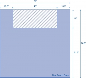 Adaptable Draping System- Case of 12 DZ