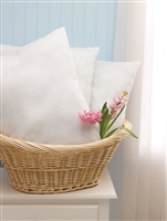 Disposable Pillows made with some recycled fibers