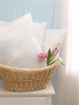Disposable Pillows made with some recycled fibers