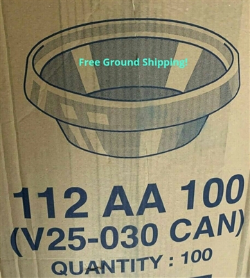 Vernacare Large Biodegradable Bowls 12" V25-030