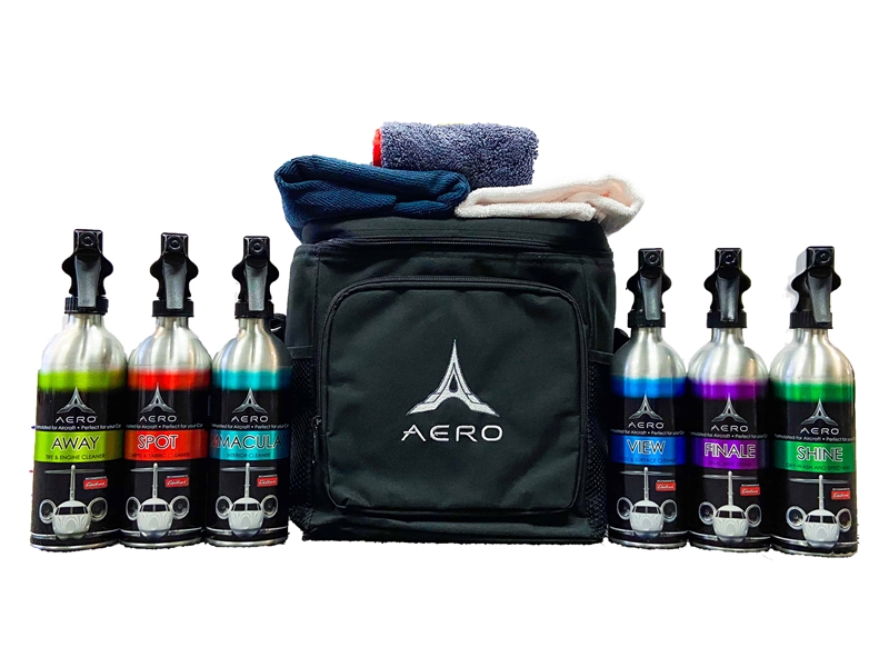 Detail Your Car on the Go Aero Detailing Supplies 6-pack