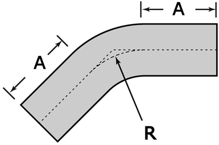 2.5in T304 Stainless Steel 45Â° Bend