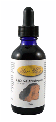 Dr. K's Chaga Tincture, 2 oz