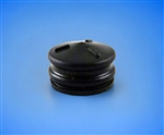 3cc rubber piston stopper black 5401021