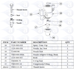 Spray Cone Air Cap for TS5520 # 5520-000-018