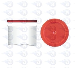 Red flange cartridge cap seal 5601384