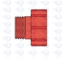 Red threaded tip cartridge cap seal 5601386