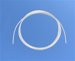 1.0mm ID x 1.6mm OD PTFE clear tubing 50ft