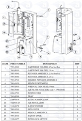 TS6500 Spindle Extension 7091-0120