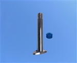 3cc Black Syringe Barrel with blue easy flow piston