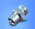 1/4" NPT to male luer metal fitting 918-006-000