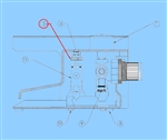 TS924 Footvalve adjustment button 924-10