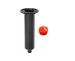 30cc Syringe Barrel with red flat wall piston