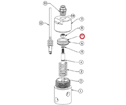 934-000-004 piston for TS941 valves