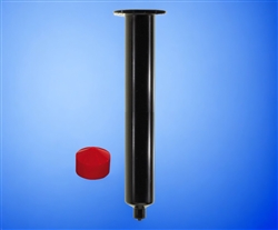 55cc Syringe Barrel with red flat wall piston