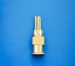 AD21QSS-1/4 All Metal Quad Tip 1/4"