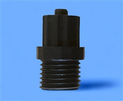 1/4" NPT to male luer plastic fitting AD931-14