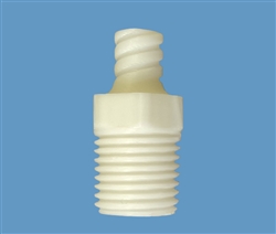 1/4" NPT thread to female luer plastic fitting AD931-15W