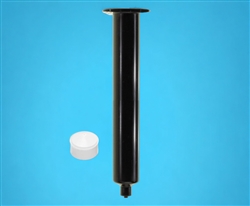 55cc Syringe Barrel with white wiper piston