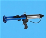 Handheld pneumatic dual cartridge gun 300ml 1:1 and 2:1 ratios