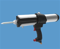 Handheld pneumatic dual cartridge gun 200ml 1:1/ 2:1 ratio DP2X-200-01-25-01