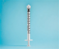 1cc Luer Lock Graduated Manual Syringe Assembly