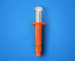 3cc Luer Lock Manual Syringe Assembly Amber