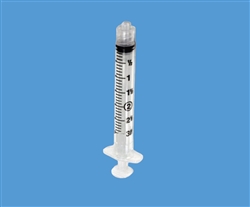 3ml Luer Lock Graduated Manual Syringe Assembly MS403LL-1G