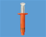 10cc Luer Lock Manual Syringe Assembly Amber