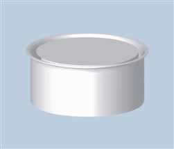 Natural cartridge plunger TS2PW-10