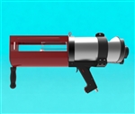 Handheld pneumatic dual cartridge gun 1400ml 3:1 ratio TS471