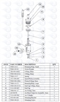 Air Fitting 4mm Push Tube 10-32 UNF TSD1002-37