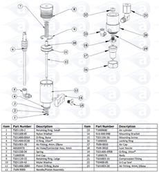 TSD1150-34 compression spring