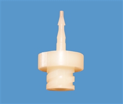 0.100" barb to female luer plastic fitting TSD931-10