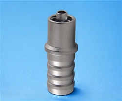 10mm barb to female luer metal fitting