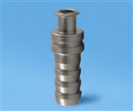 8mm barb to female luer metal fitting