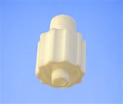 1/4-28" UNF to male luer plastic fitting AD931-49