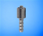 5mm barb to Male luer metal fitting TSD931-50MB