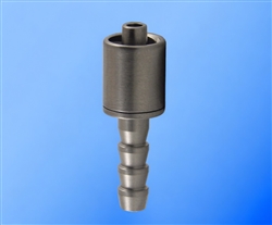 5mm barb to Male luer metal fitting TSD931-50MS