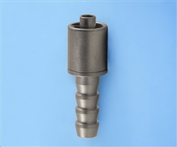 6mm barb to Male luer metal fitting TSD931-60MB